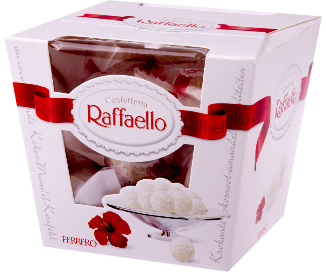 Дикси рафаэлло. Raffaello 150 гр.. Raffaello 150g Chocolates Box 6 шт/уп СГ. Рафаэлло упаковка. Рафаэлло маленькая упаковка.